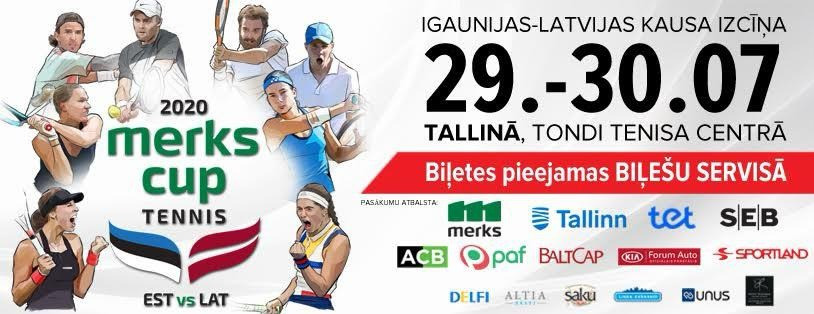 Merks Cup uz Tallinu atved pasaules līmeņa tenisu