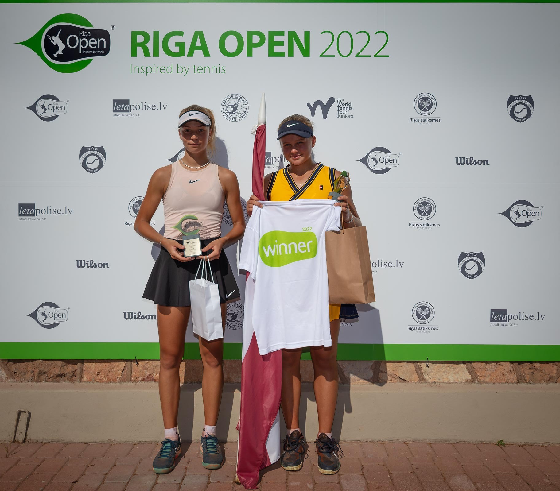 Aizvadītas jau 25-tās starptautiskās  "World Tennis Tour Junior"  sacensības “Riga Open – Inspired by tennis”