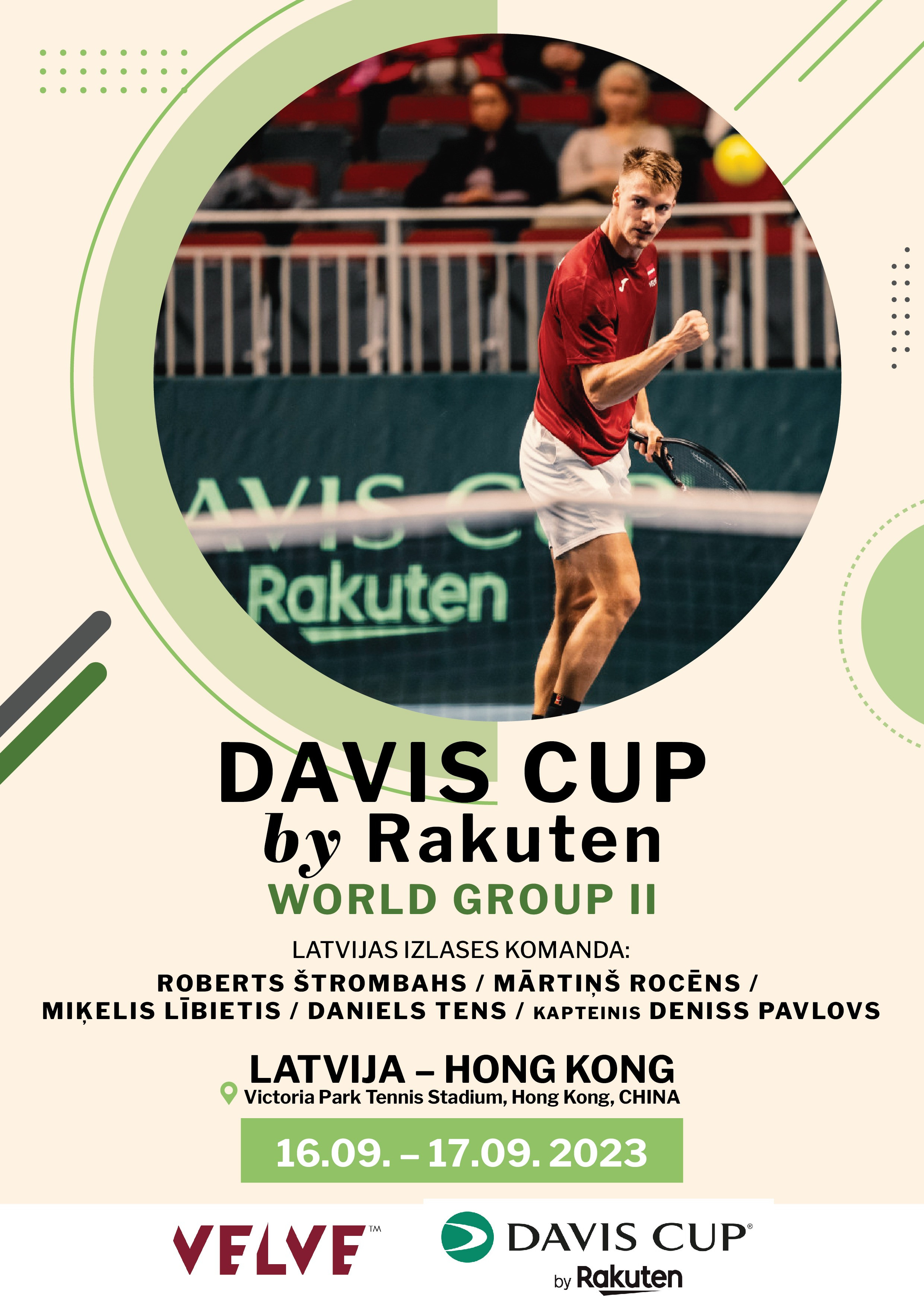 Davis Cup cīņas jau šajā nedēļas nogalē